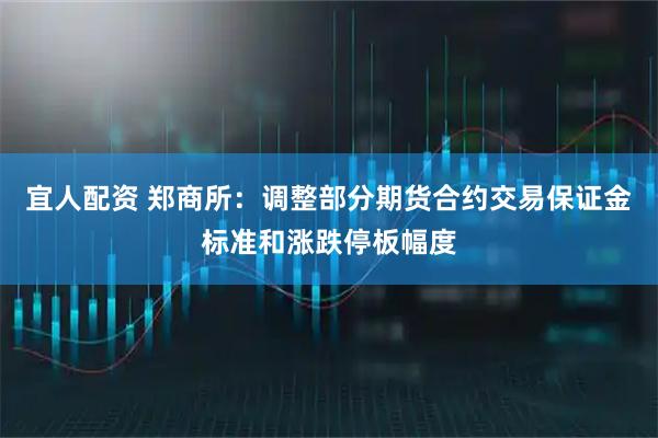 宜人配资 郑商所：调整部分期货合约交易保证金标准和涨跌停板幅度
