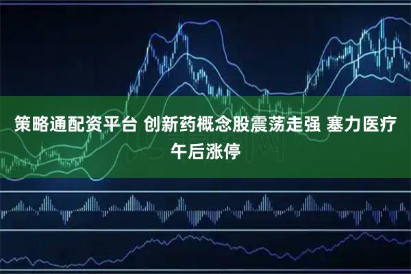 策略通配资平台 创新药概念股震荡走强 塞力医疗午后涨停